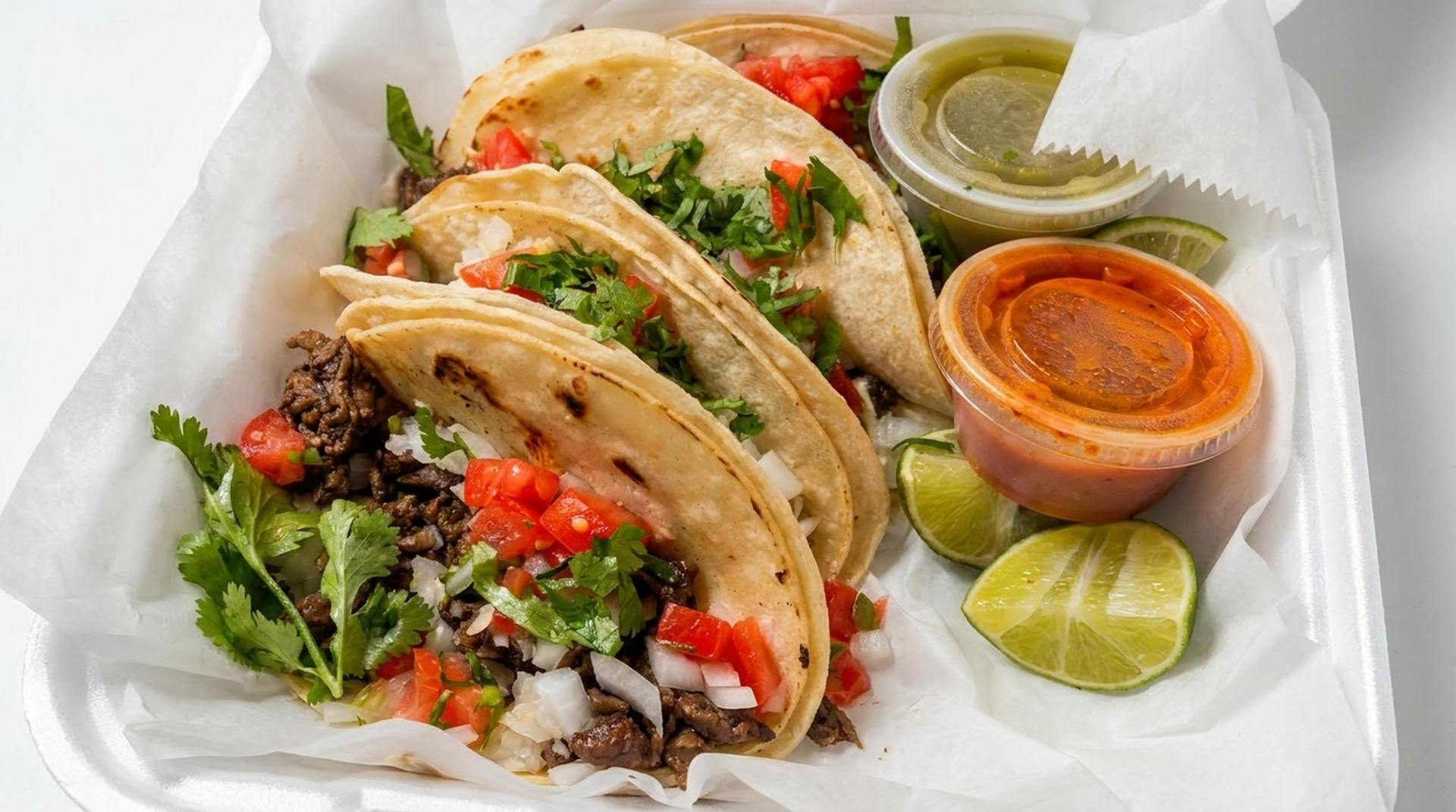 Get the steak tacos